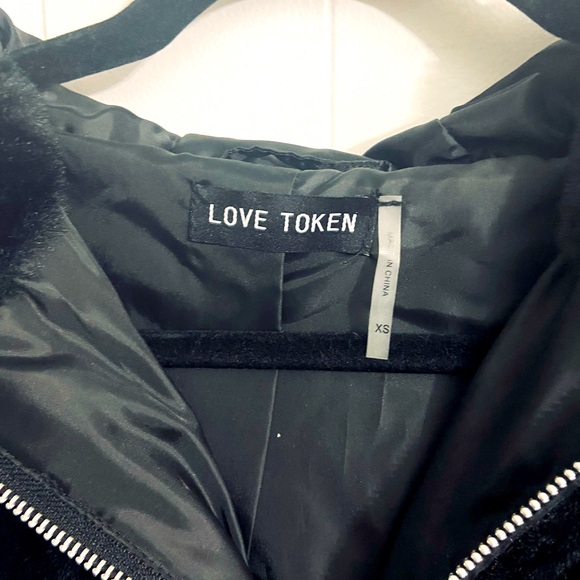 LOVE TOKEN XS FAUX BLACK FUR INSIDE DRAW STRING WAIST - THICK & VERY WARM! - Picture 7 of 7